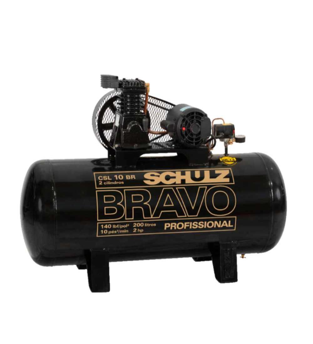 COMPRESOR BRAVO CSL SCHULZ 2HP/200Lt